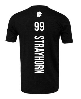 NH Personalized Black Out Tee