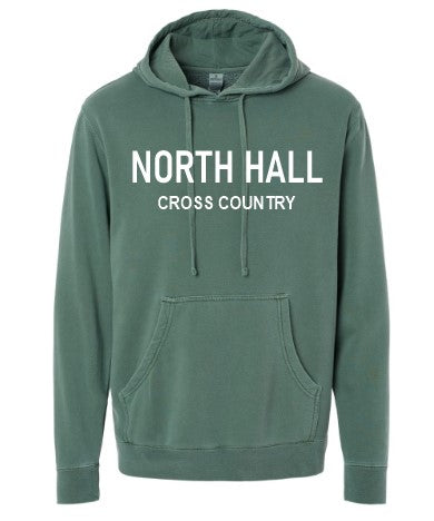 North Hall Cross Country 3D Puff Hoodie