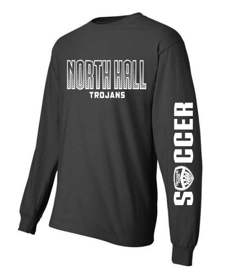 North Hall Soccer Blackout Longsleeve